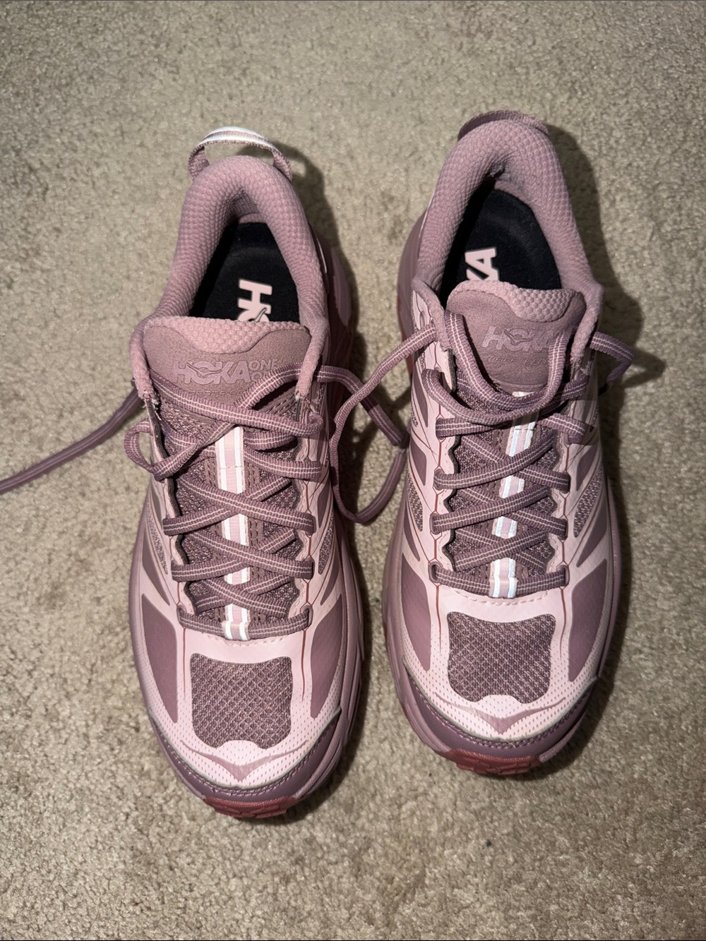 Hoka Mafate Speed 2 Women's Mauve/Carnation Shoe - Picture 2 of 7